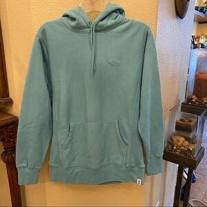 SNS Light Teal Hoodie Sweatshirt Size Small